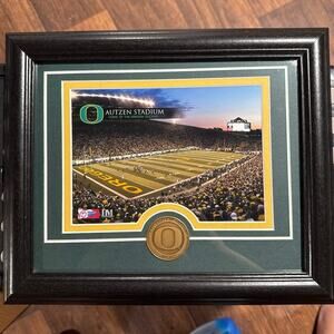 Oregon Ducks Framed Autzen Stadium Highland Mint Framed Photograph